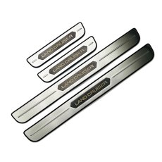 画像5: 外側スカッフプレート シルバー (5)