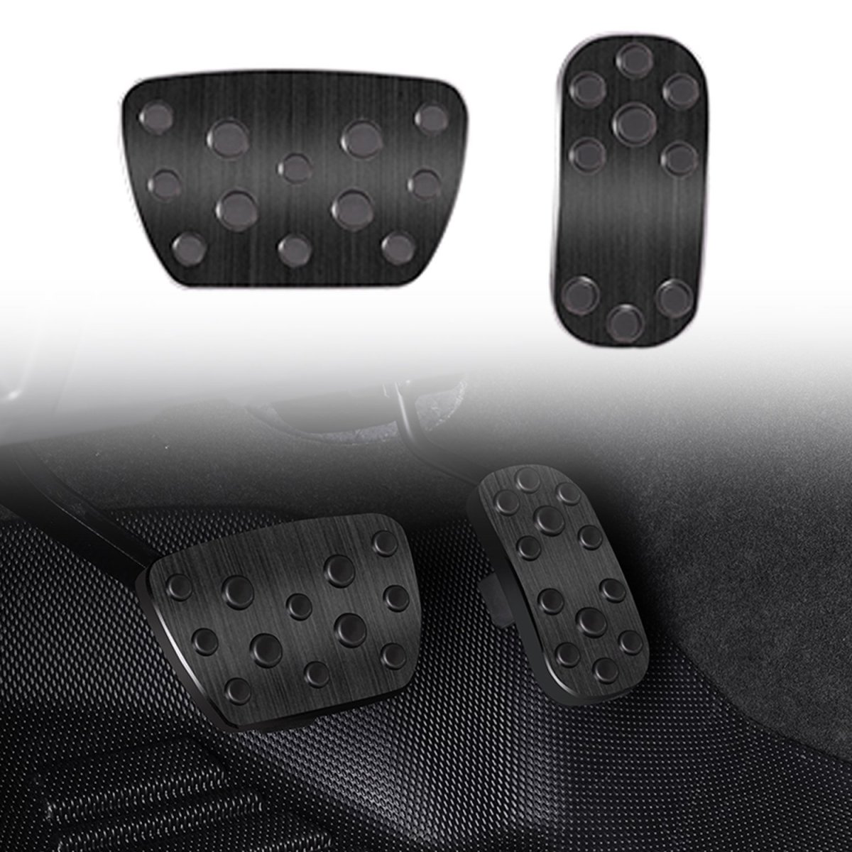 画像5: アクセル ブレーキ ペダルカバー (5)