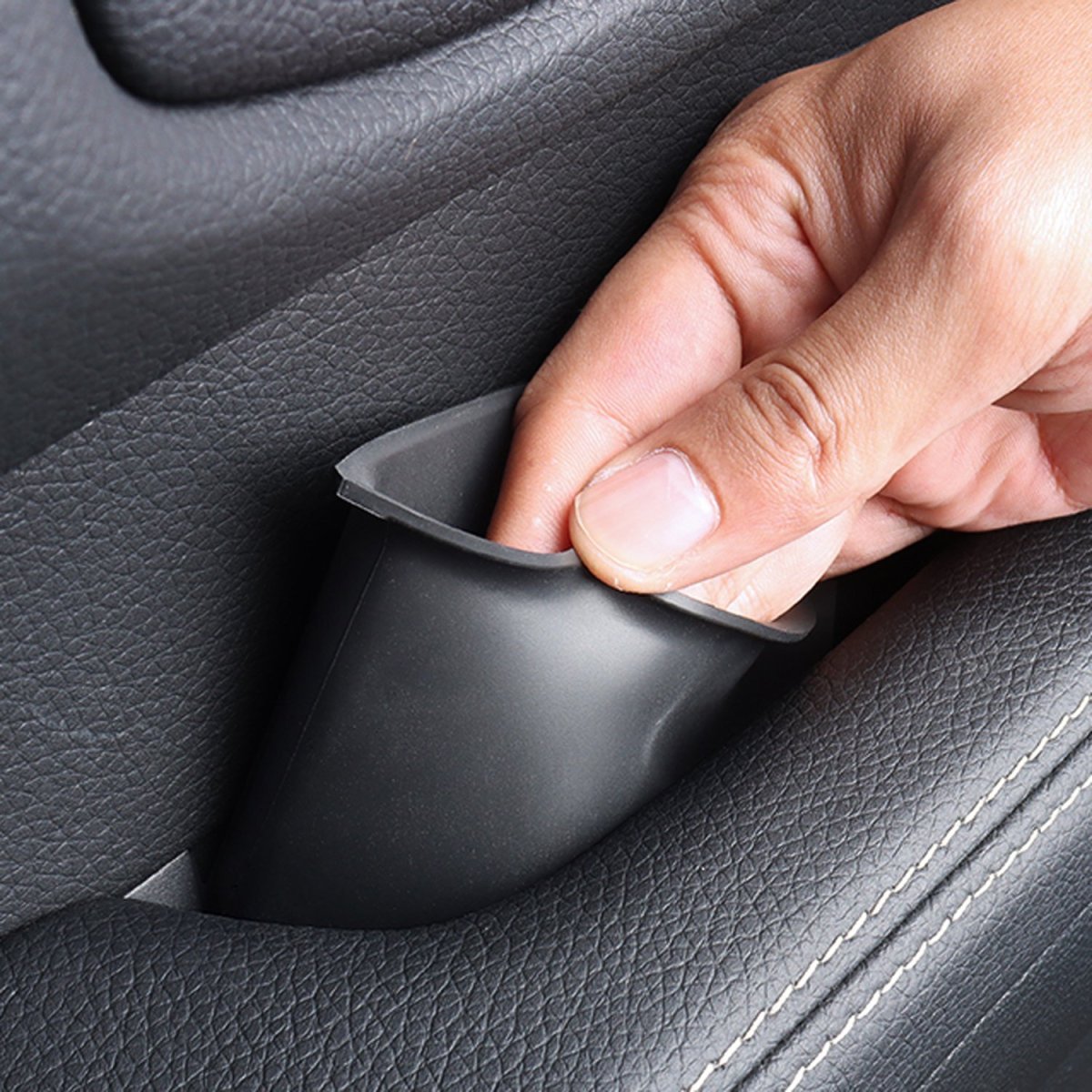 画像8: サイドドア 収納ボックス 運転席+助手席+後部座席 4ピースセット (8)