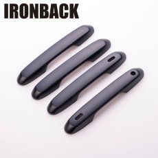 画像1: ドアノブカバー マットブラック (1)