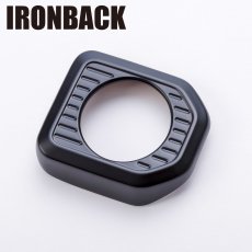 画像1: エンジンスターターパネル  マットブラック (1)