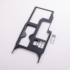 画像2: シフトノブパネル  マットブラック (2)