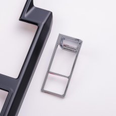 画像3: シフトノブパネル  マットブラック (3)