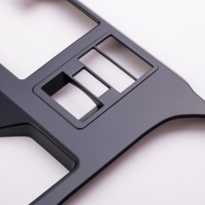 画像4: シフトノブパネル  マットブラック (4)