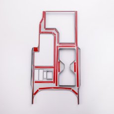 画像5: シフトノブパネル  マットブラック (5)