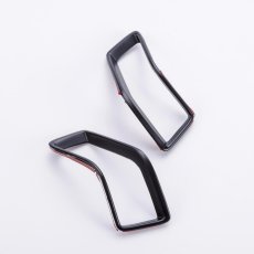 画像2: エアコンサイドパネル  マットブラック (2)