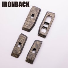 画像1: 4ドアスイッチパネル  黒木目 (1)