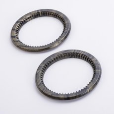 画像4: サイドエアコンパネル  黒木目 (4)