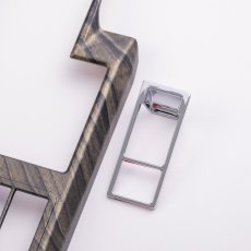 画像3: シフトノブパネル  黒木目 (3)