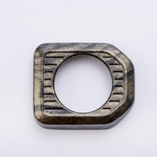 画像2: エンジンスターターパネル  黒木目 (2)