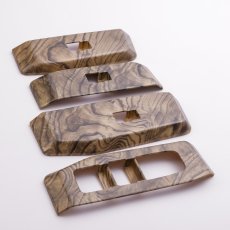 画像2: 4ドアスイッチパネル  茶木目 (2)