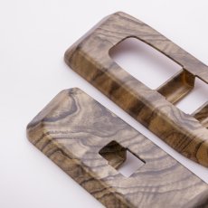 画像3: 4ドアスイッチパネル  茶木目 (3)