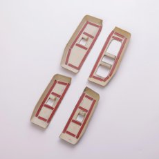 画像4: 4ドアスイッチパネル  茶木目 (4)