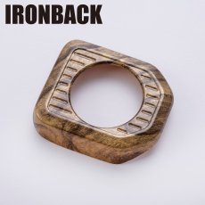 画像1: エンジンスターターパネル  茶木目 (1)