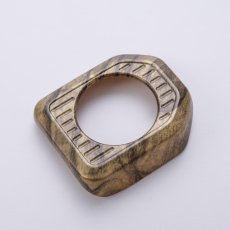 画像4: エンジンスターターパネル  茶木目 (4)