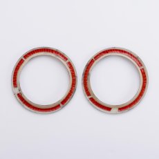 画像2: サイドエアコンパネル  茶木目 (2)