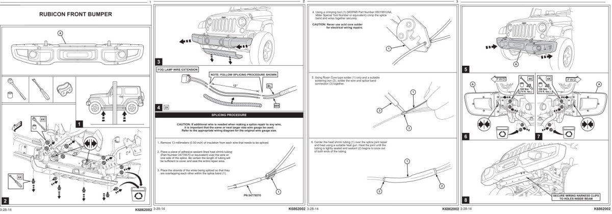 画像11: US RUBICONタイプ フロントバンパー  Low U Bar (10th Anniversary) (11)