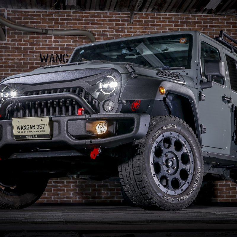 IRONBACK ラングラー JK フロントバンパー U-Bar付 US RUBICON