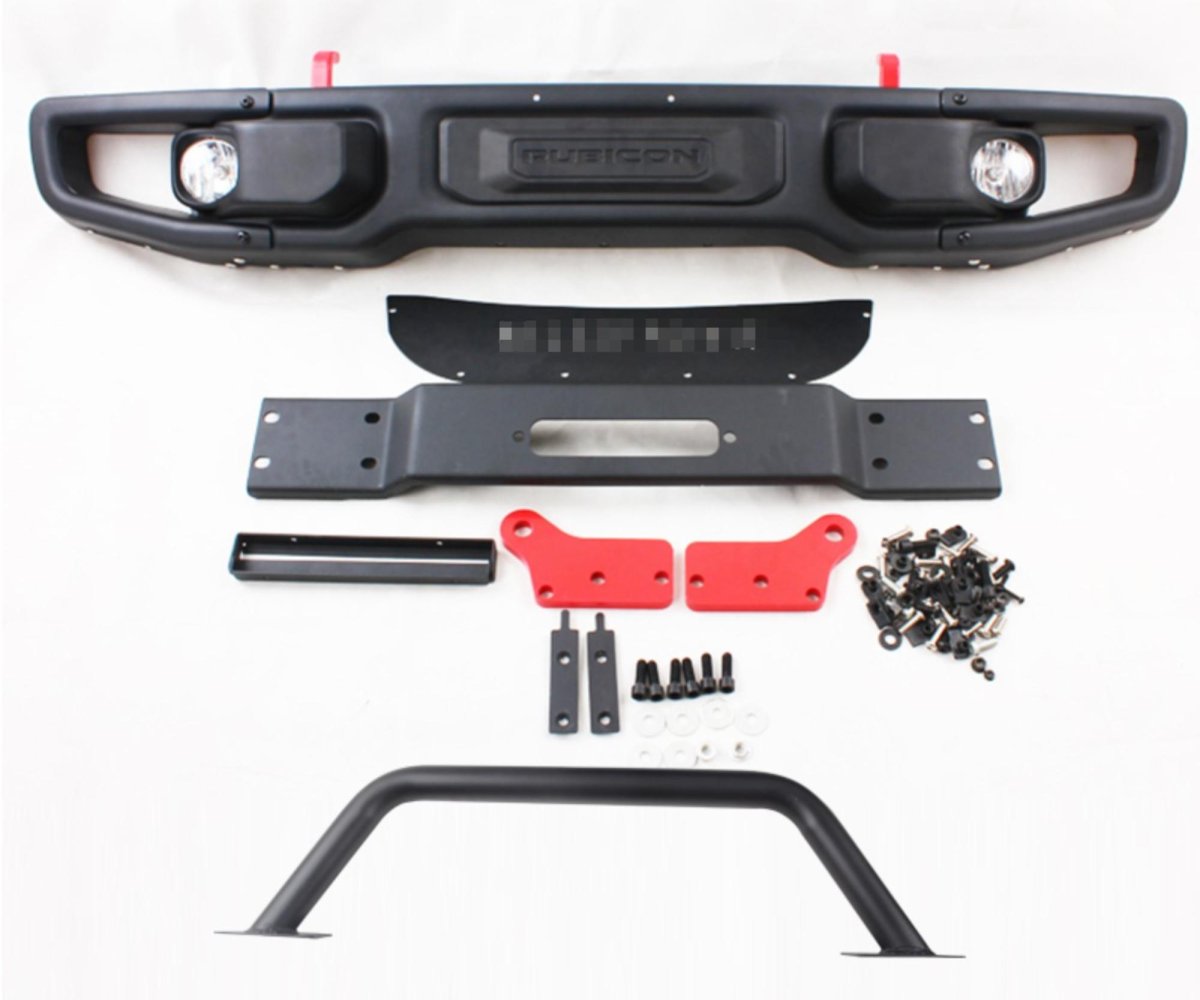画像8: US RUBICONタイプ フロントバンパー  Low U Bar (10th Anniversary) (8)