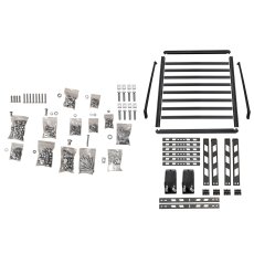 画像11: ルーフバスケット ルーフラック 左右サイドラダー付 (11)