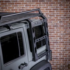 画像6: ルーフバスケット ルーフラック 左右サイドラダー付 (6)