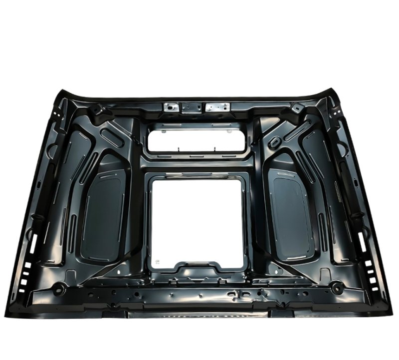 IRONBACK ジープ ラングラー JK ボンネット エンジンが見える カプセル