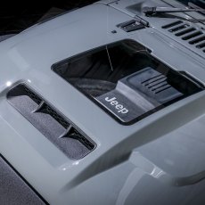 画像4: JK 用 エンジンが見える カプセル ボンネット (4)