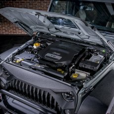 画像6: JK 用 エンジンが見える カプセル ボンネット (6)