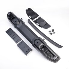 画像8: フロントバンパー Without Sensor Holes(US type)  Plastic Black hook (8)