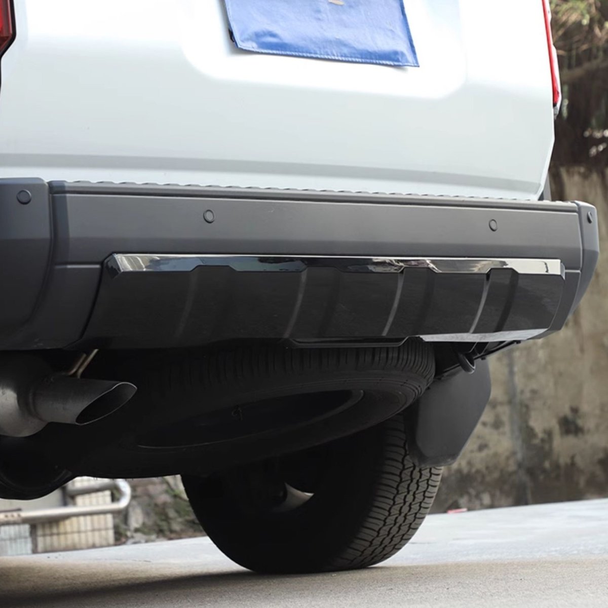 画像12: リアバンパー Bottom Protector グロスブラック (12)