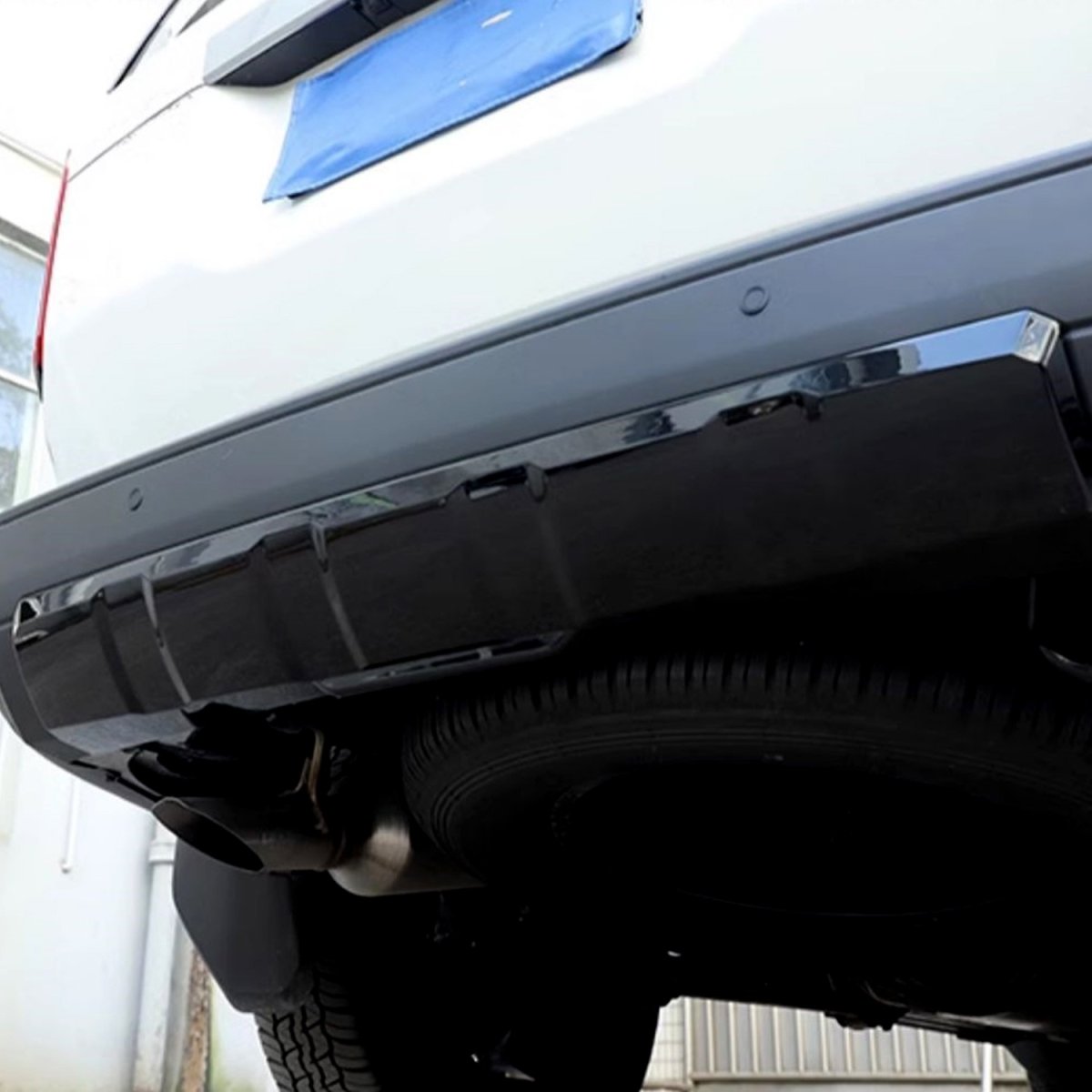 画像7: リアバンパー Bottom Protector グロスブラック (7)