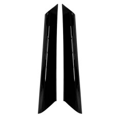 画像2: フロントピラーカバー プロテクター  ブラック (2)