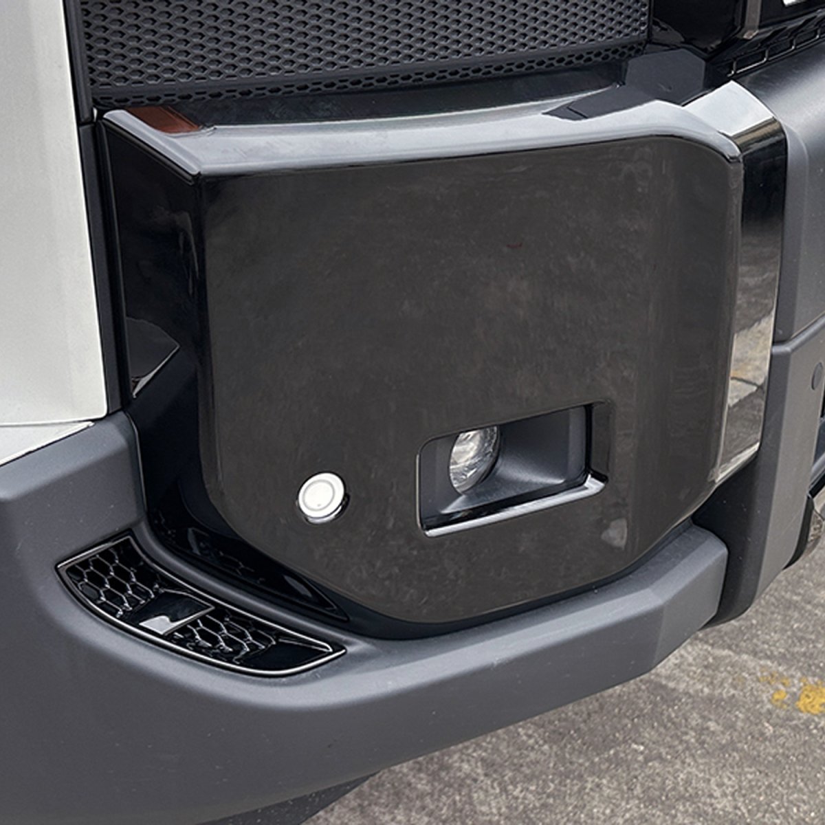 画像7: フォグライトカバー ブラック (7)