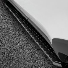 画像8: サイドステップ ランニングボードカバー ブラック (8)