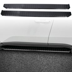 画像10: サイドステップ ランニングボードカバー ブラック (10)