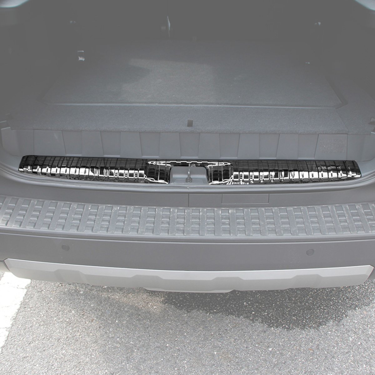 画像11: リアバンパーガード スカッフプレート インナー+外側 2pcs (11)