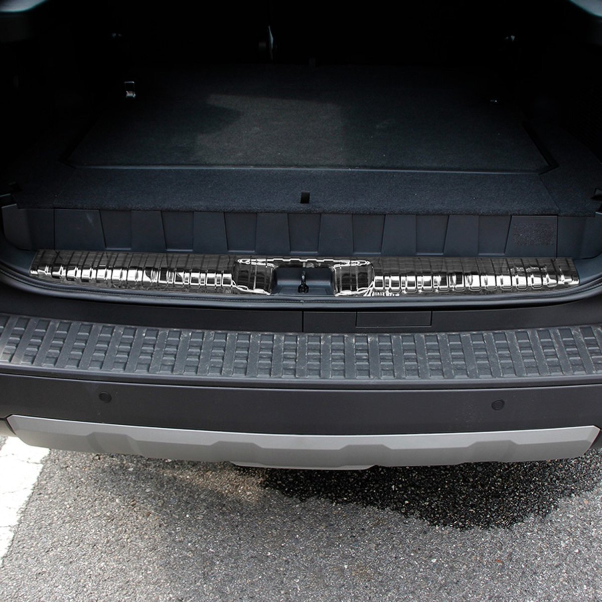 画像13: リアバンパーガード スカッフプレート インナー+外側 2pcs (13)