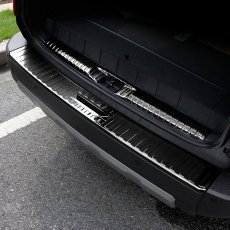 画像9: リアバンパーガード スカッフプレート インナー+外側 2pcs (9)