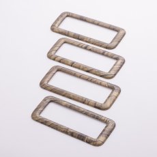 画像3: リアバンパー通気口パネル  茶木目 (3)