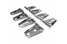 画像8: JK ヒンジ カバー クロームヒンジカバー 4ドア用 (8)